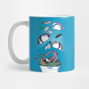 Psychedelic Radioactive sushi Mug